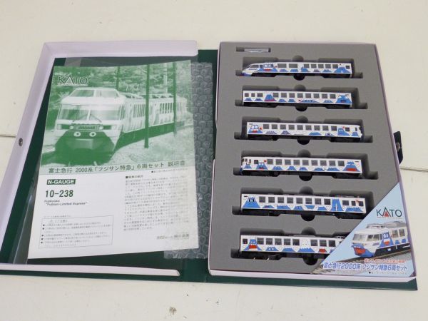 K136-N36-507 KATO カトー 10-238 富士急行 2000系 フジサン特急 6両セット