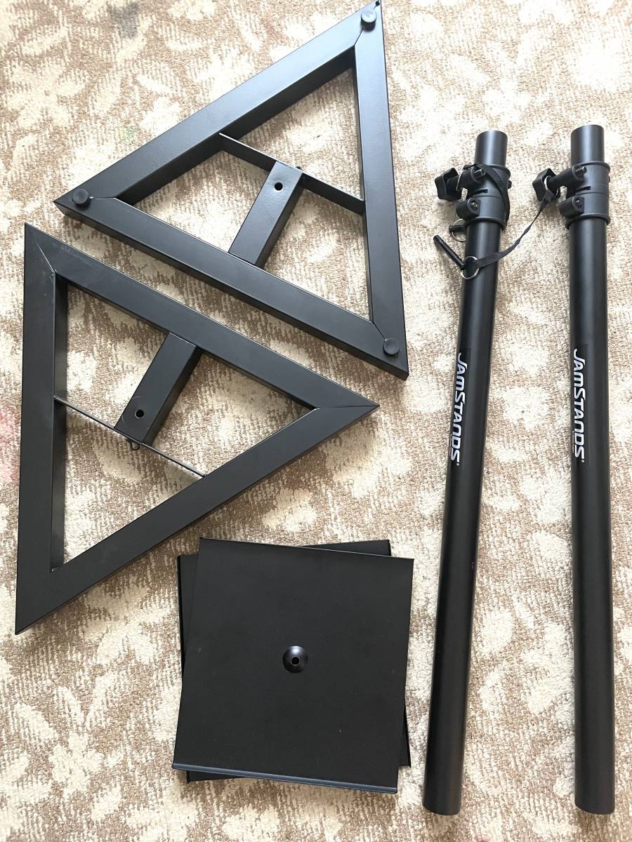 ULTIMATE アルティメイト モニタースタンド JS-MS70 4段階高さ調節 2本セット　スピーカースタンド