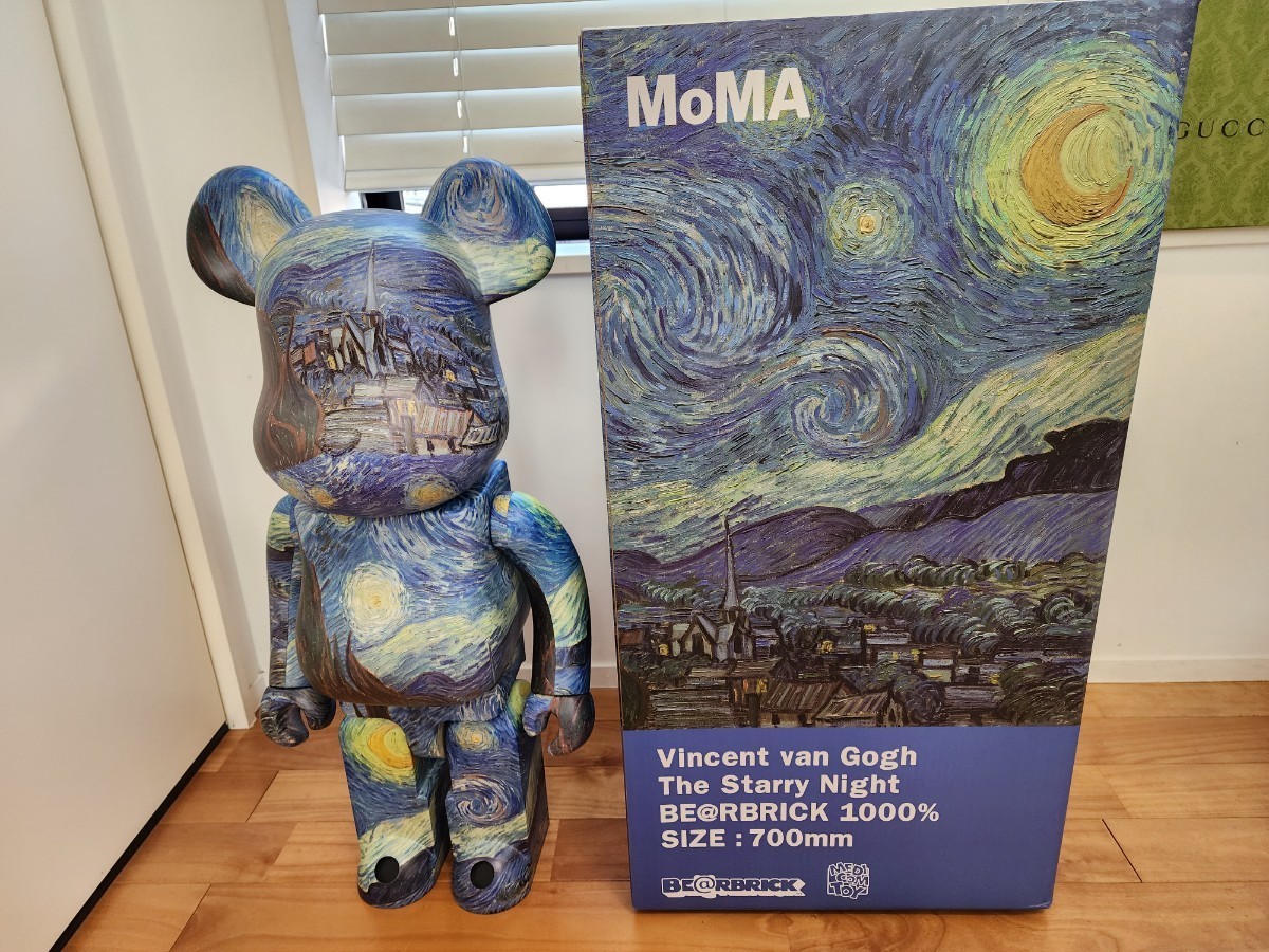 BE@RBRICK MEDICOM TOY Vincent Van Gogh The Starry Night 星月夜 
