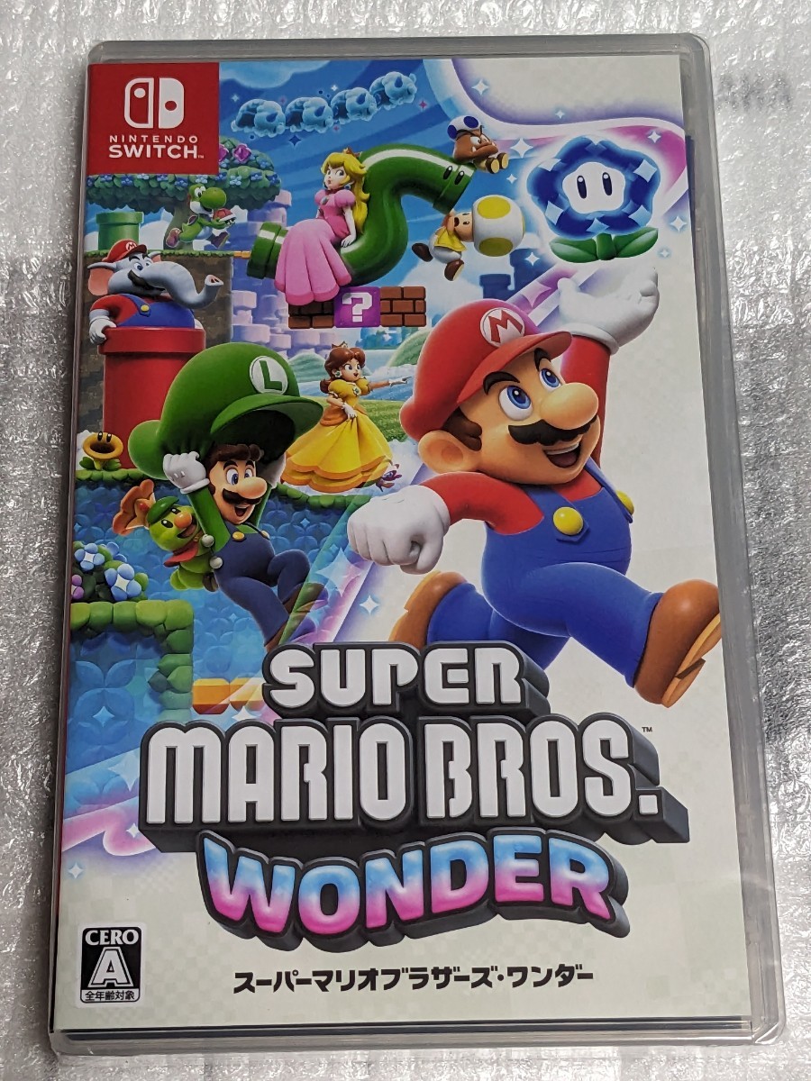 新品未開封】Nintendo Switch スーパーマリオブラザーズ・ワンダー