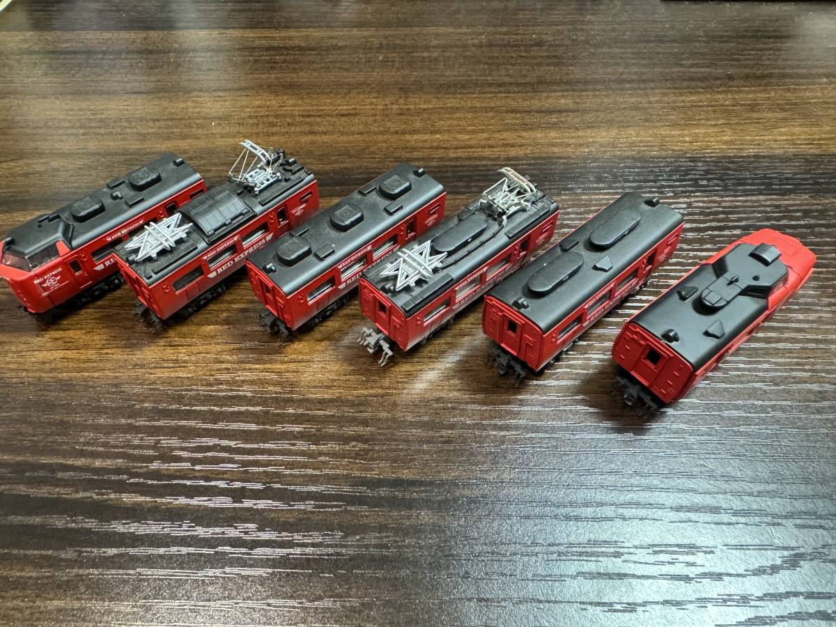 Bトレ 485系 RED EXPRESS 6両（N化済み）（ボンネットタイプ）
