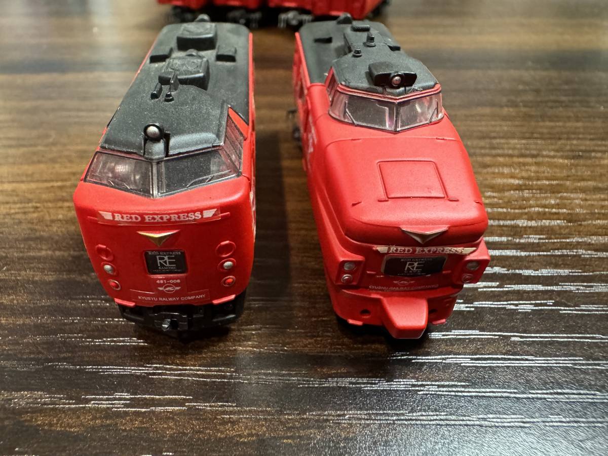 Bトレ 485系 RED EXPRESS 6両（N化済み）（ボンネットタイプ）