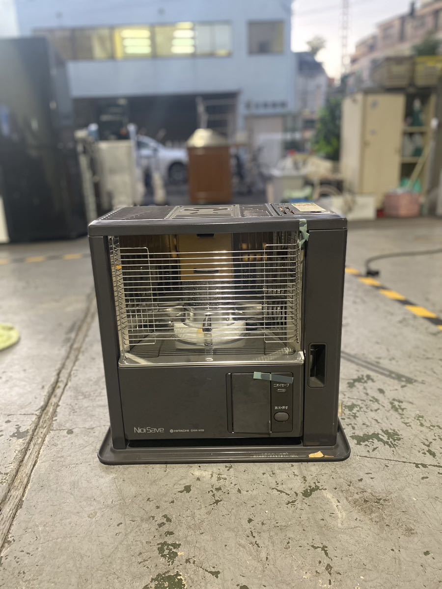 未使用 日立 石油ストーブ OVH-H18 レトロストーブ アンティークストーブ ニュートラルブラック