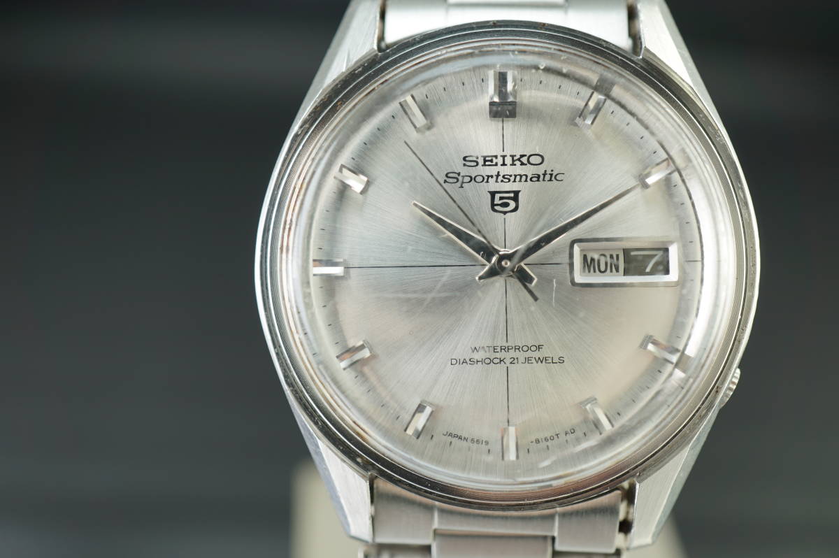 P10/20-16 MF51】☆SEIKO/セイコー 5 スポーツマチック イルカマーク 