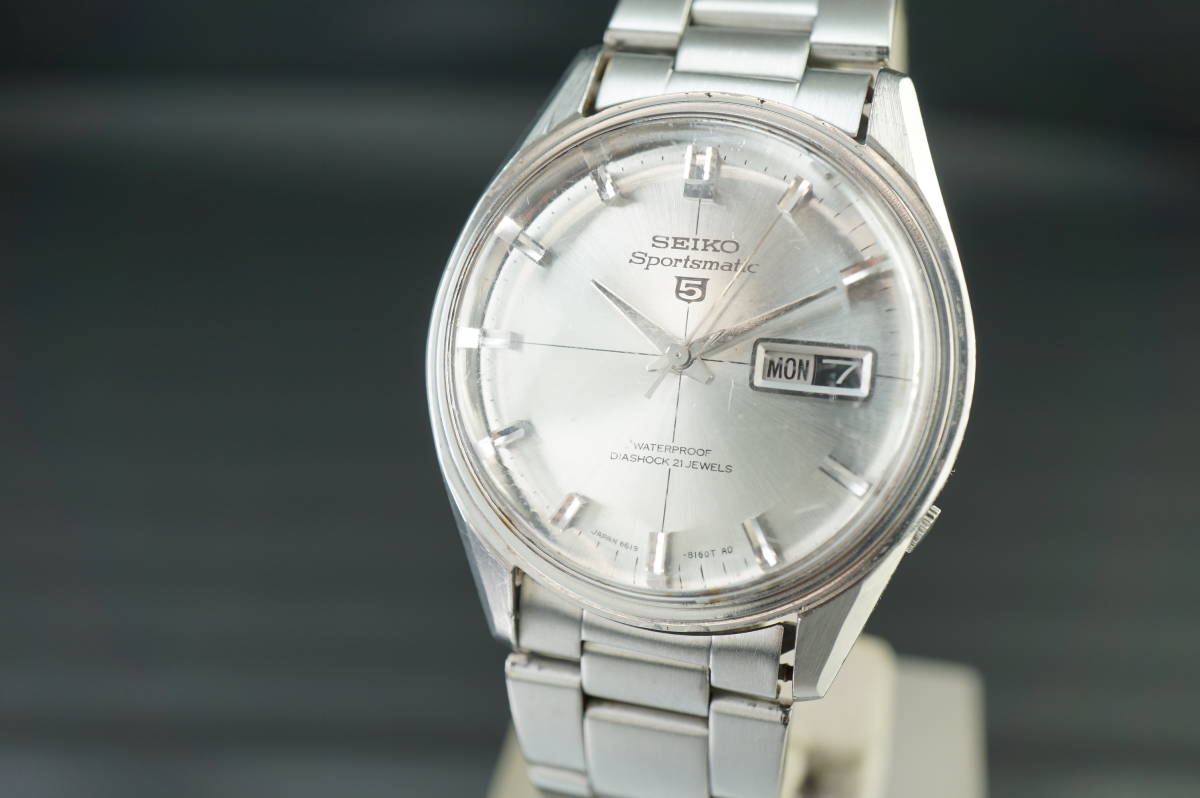 P10/20-16 MF51】☆SEIKO/セイコー 5 スポーツマチック イルカマーク 