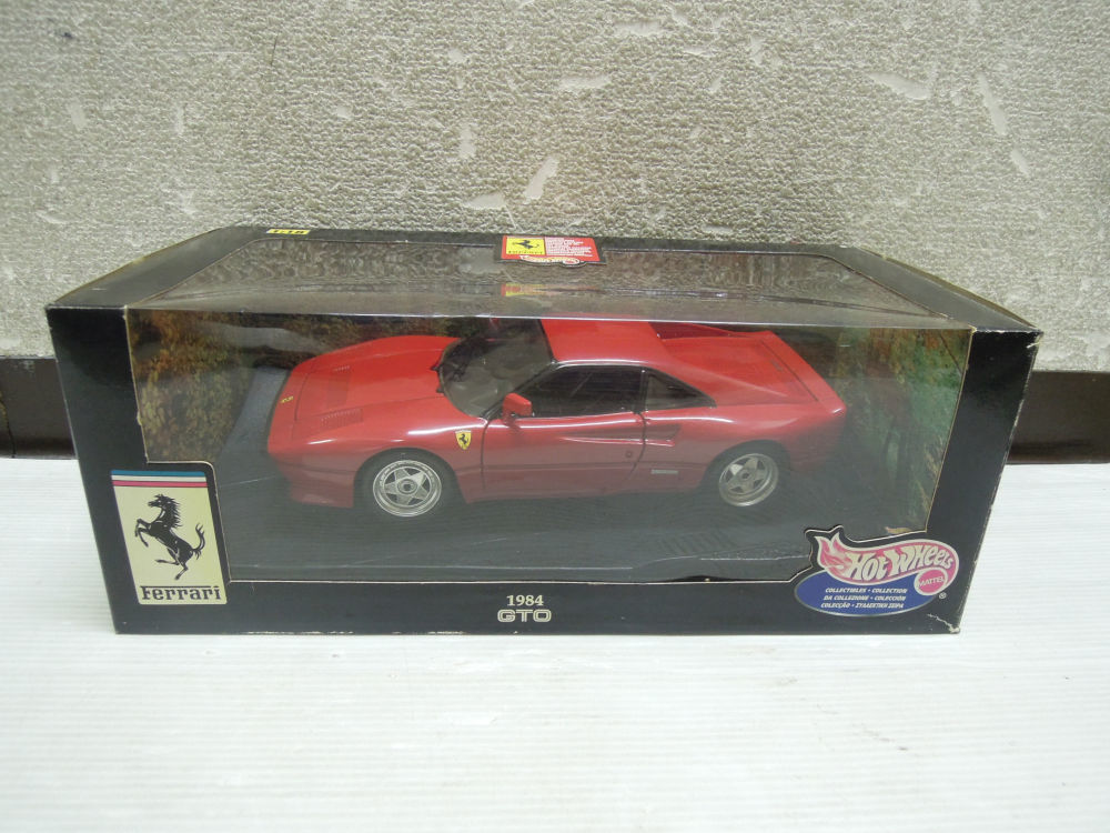 2673) 箱開封のみ HotWheels ホットウィール 1/18 Ferrari 1984 GTO フェラーリ