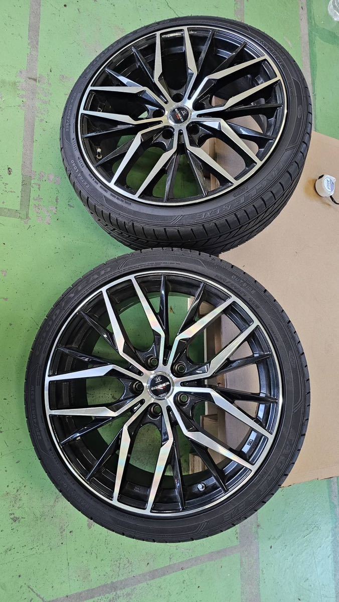 ロクサーニ マルチフォルケッタ TR5 バリ山 19インチ 5穴 114.3 8j 