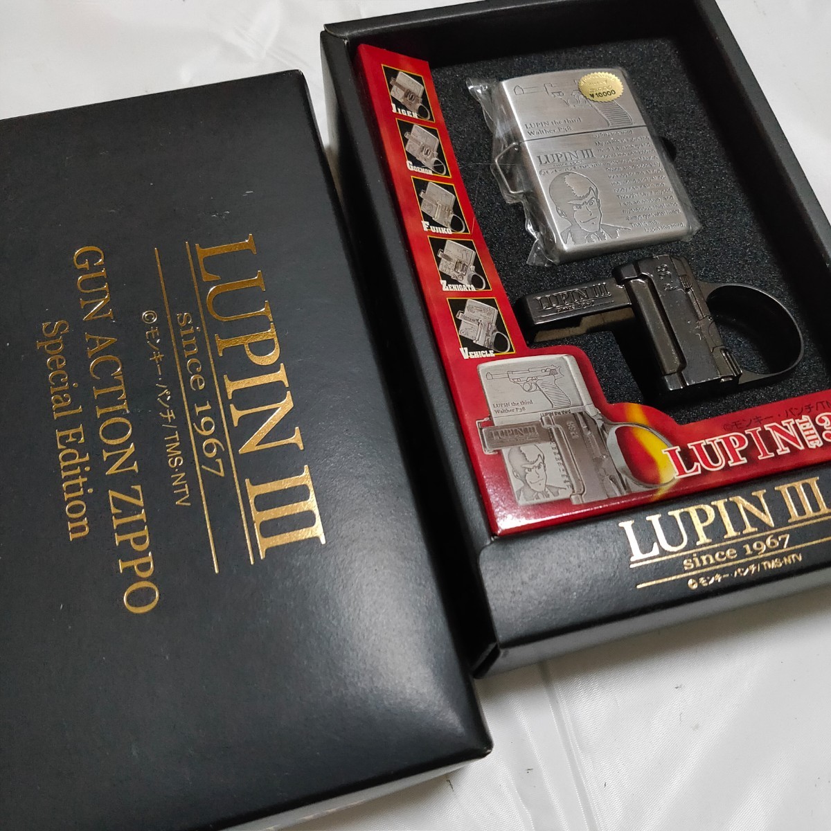  ZIPPO ルパン三世 ガンアクション 2002年製 展示 品(アニメーション、ヒーロー)｜売買されたオークション情報、yahooの商品情報をアーカイブ公開 - オークファン Zippo
