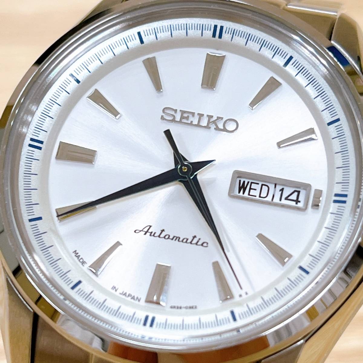 セイコー SEIKO プレサージュ 4R36A デイデイト オートマチック 自動 