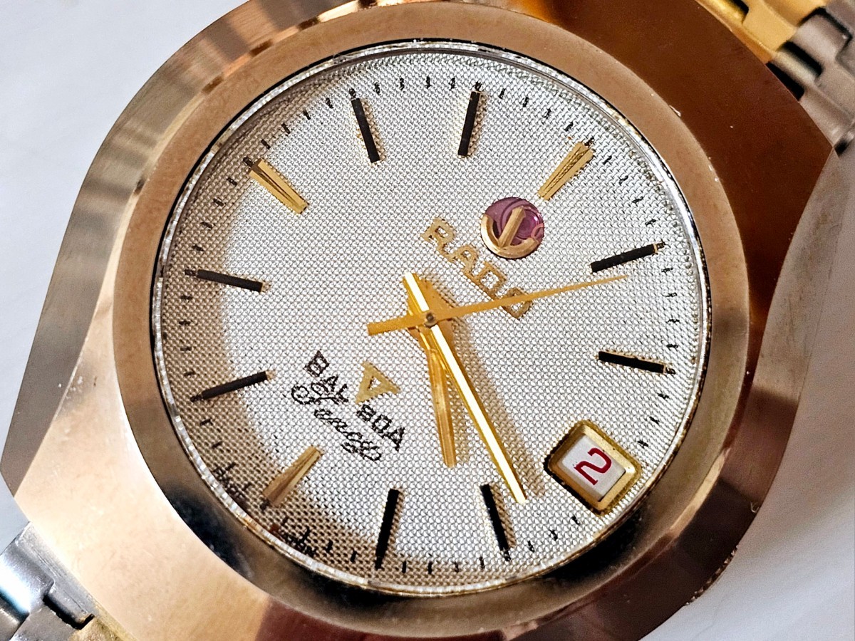 1円スタート！RADO ラドー BALBOA V バルボアV Fancy「永遠の琥珀