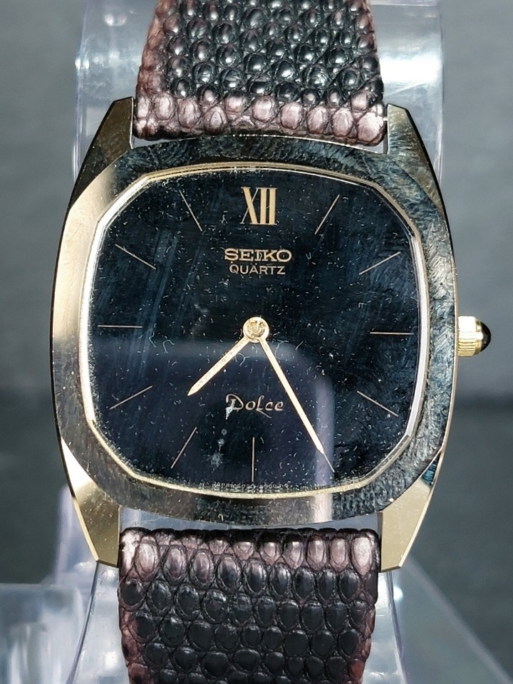 SEIKO セイコー QUARTZ クォーツ Dolce ドルチェ 6020-5260 メンズ