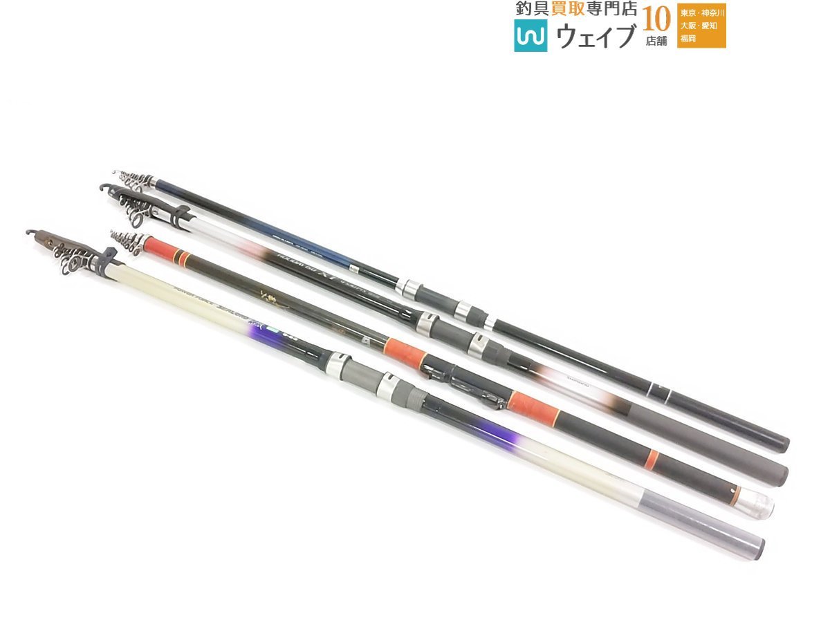 シマノ ホリデー磯 XT 4-530PTS・がまかつ がま磯 3号 5.0m・スズミ パワー