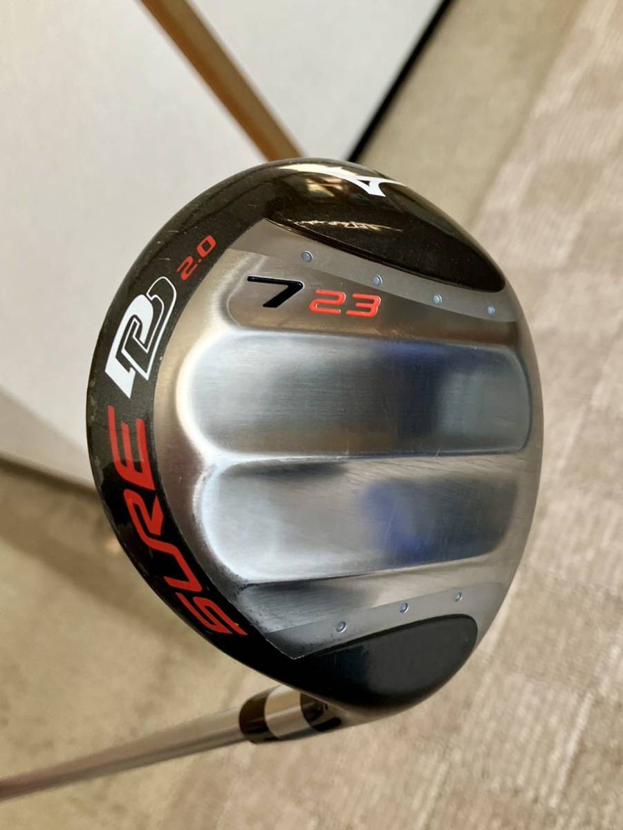 送料込み/ミズノSURE DD2.0/7W-23°/Sフレックス ミズノ SURE DD 2.0 7W フェアウェイウッド FW フレックスS 【公式通販】