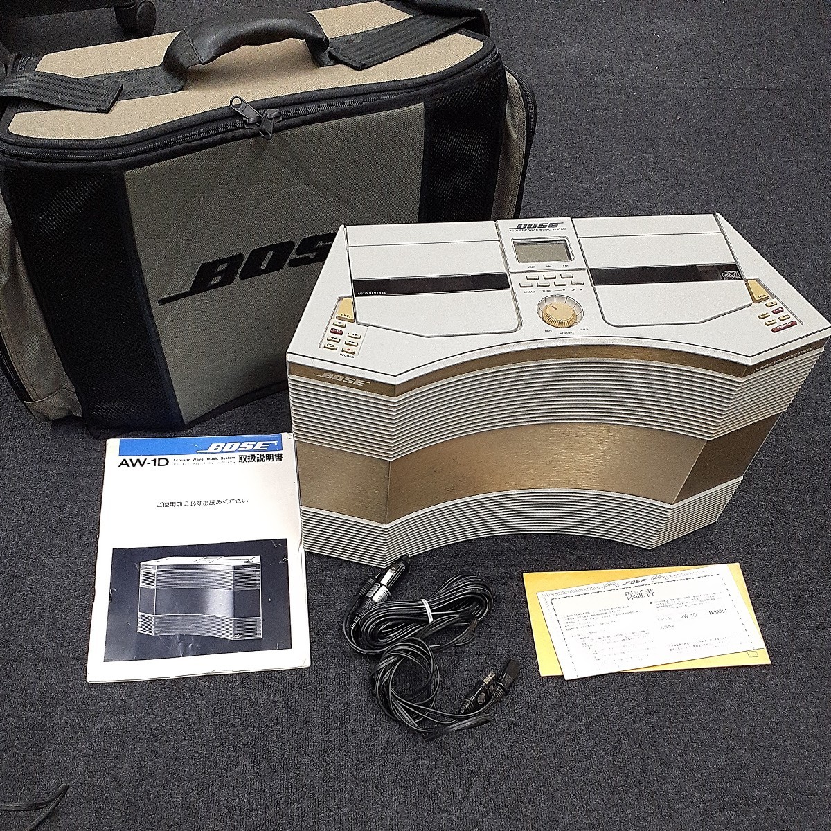 ジャンク BOSE ボーズ AW-1D Acoustic Wave Stereo Music System