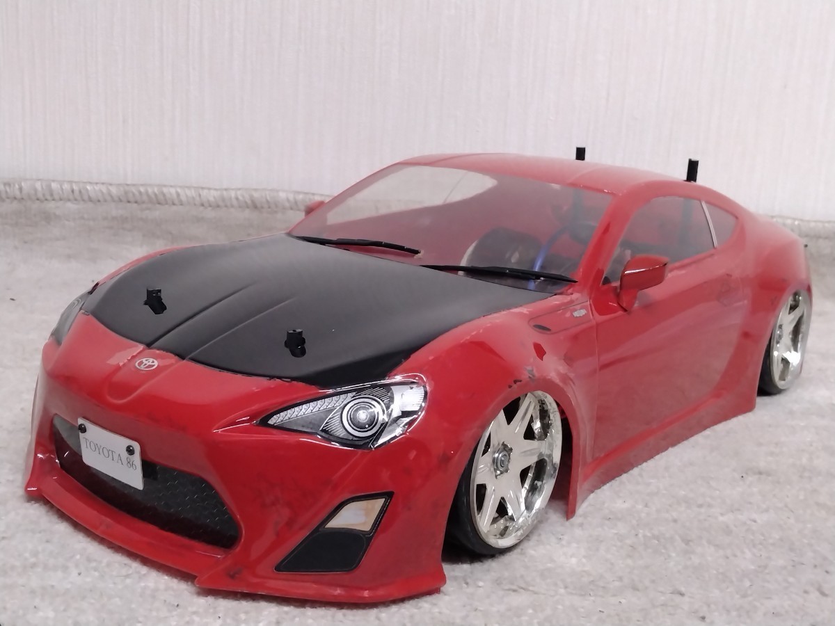 タミヤ ドリフト RC TOYOTA 86 メカ、プロポセット 動作良好