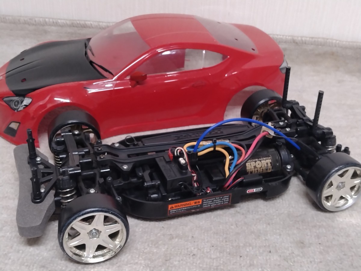 タミヤ ドリフト RC TOYOTA 86 メカ、プロポセット 動作良好