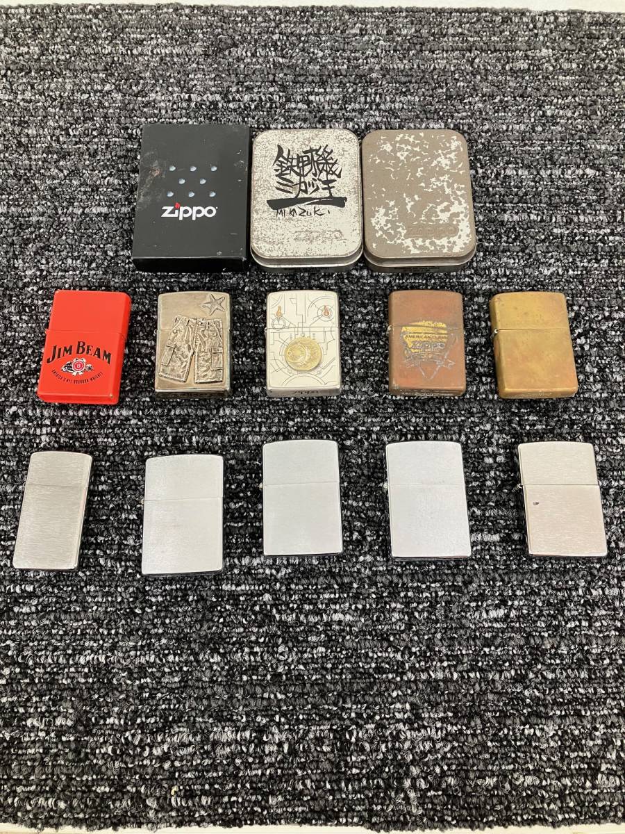 【新作，人気SALE】 着火未確認 ジッポーライター 10点まとめ ZIPPO(Zippo)｜売買されたオークション情報、yahooの商品情報をアーカイブ公開 - オークファン Zippo