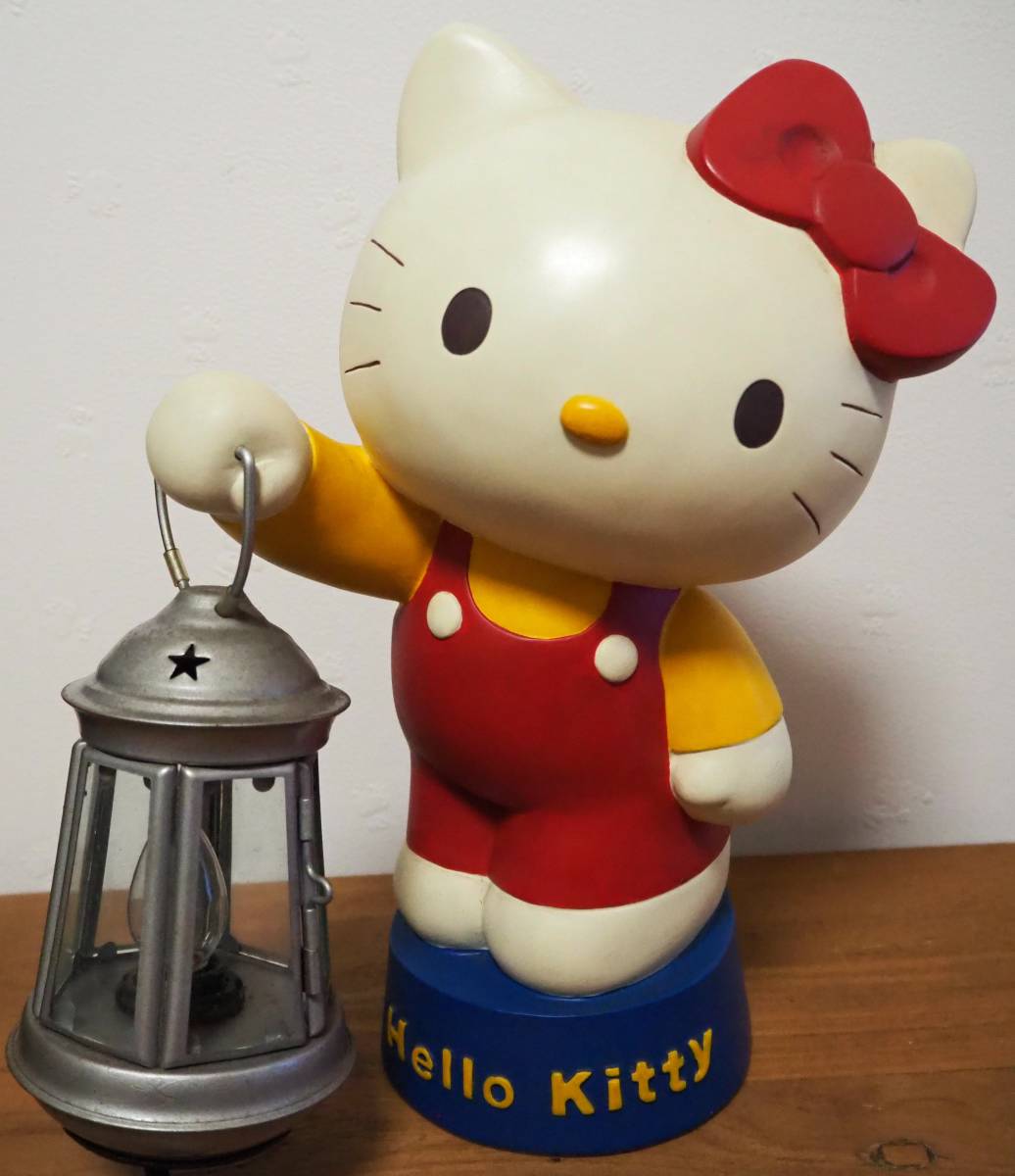 ハローキティ インテリアライト 2001年製 陶器 当時物レア【ハローキティ】陶器インテリアライト ランタン /2001年製