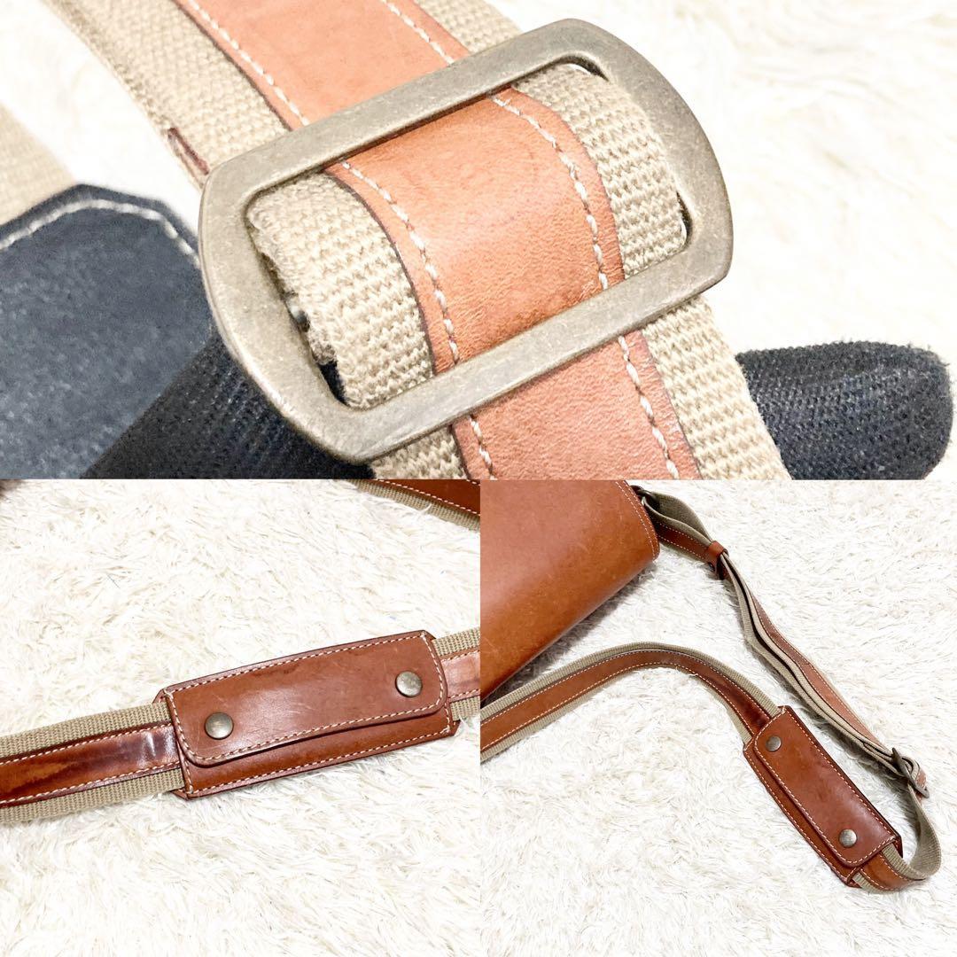 カメラ散歩バッグ レザー 土屋鞄 - 続・