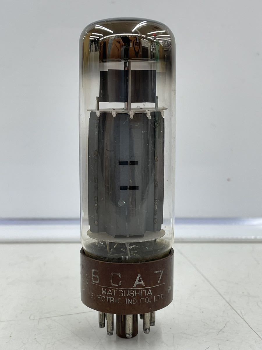 中古 真空管 9個 ナショナル 6CA7 6X4 12BH7A 12AT7 12AX7 ジャンク