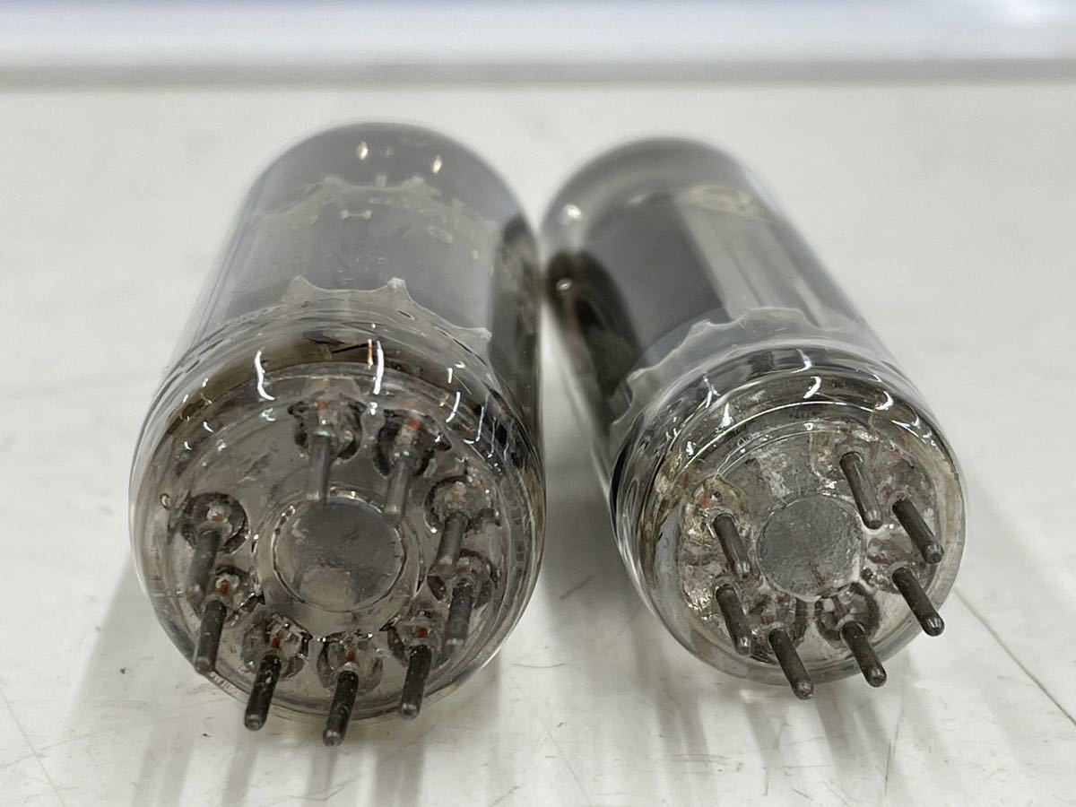 中古 真空管 9個 ナショナル 6CA7 6X4 12BH7A 12AT7 12AX7 ジャンク