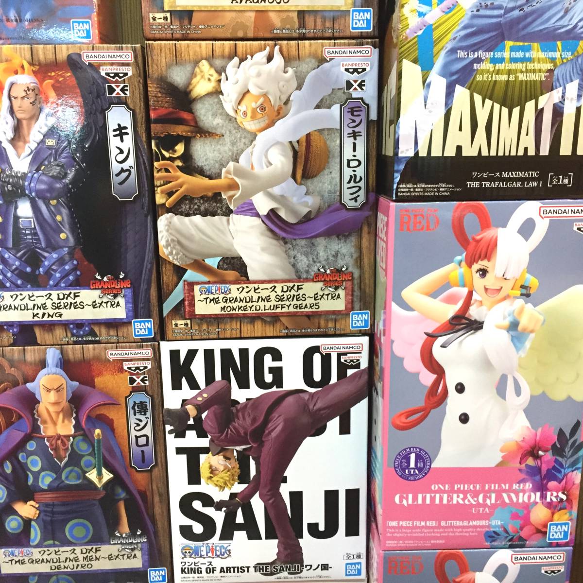 tu061 【未開封】 ワンピース プライズフィギュア詰め合わせ DXF KING