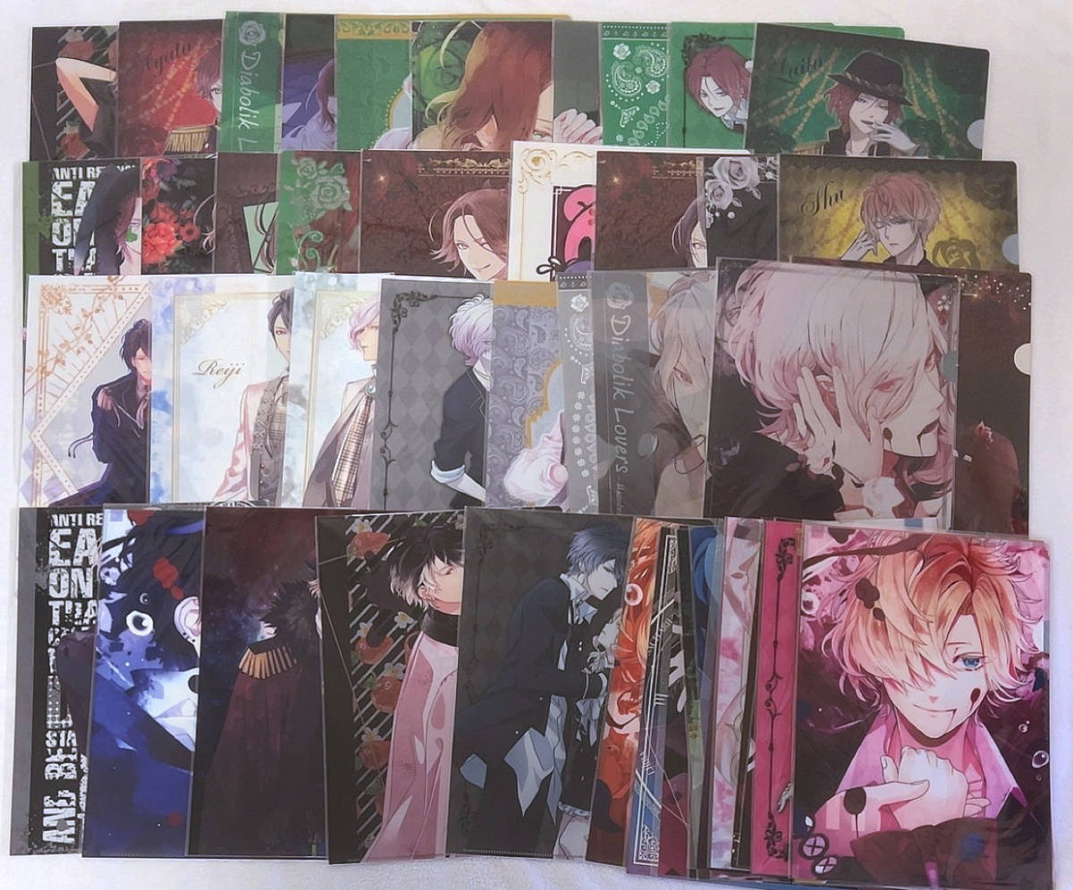 DIABOLIK LOVERS クリアファイル ディアラバ : B. セット｜Yahoo