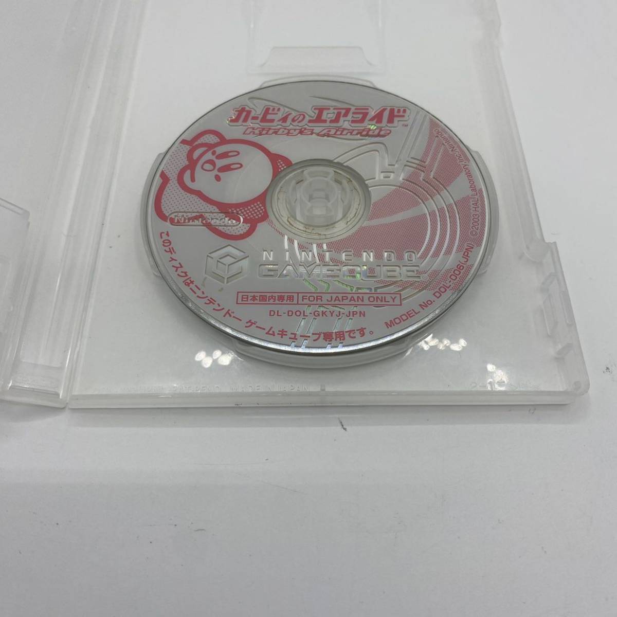 ジャンク　ゲームキューブ カービィのエアライド ゲームキューブソフト ソフトのみ_1