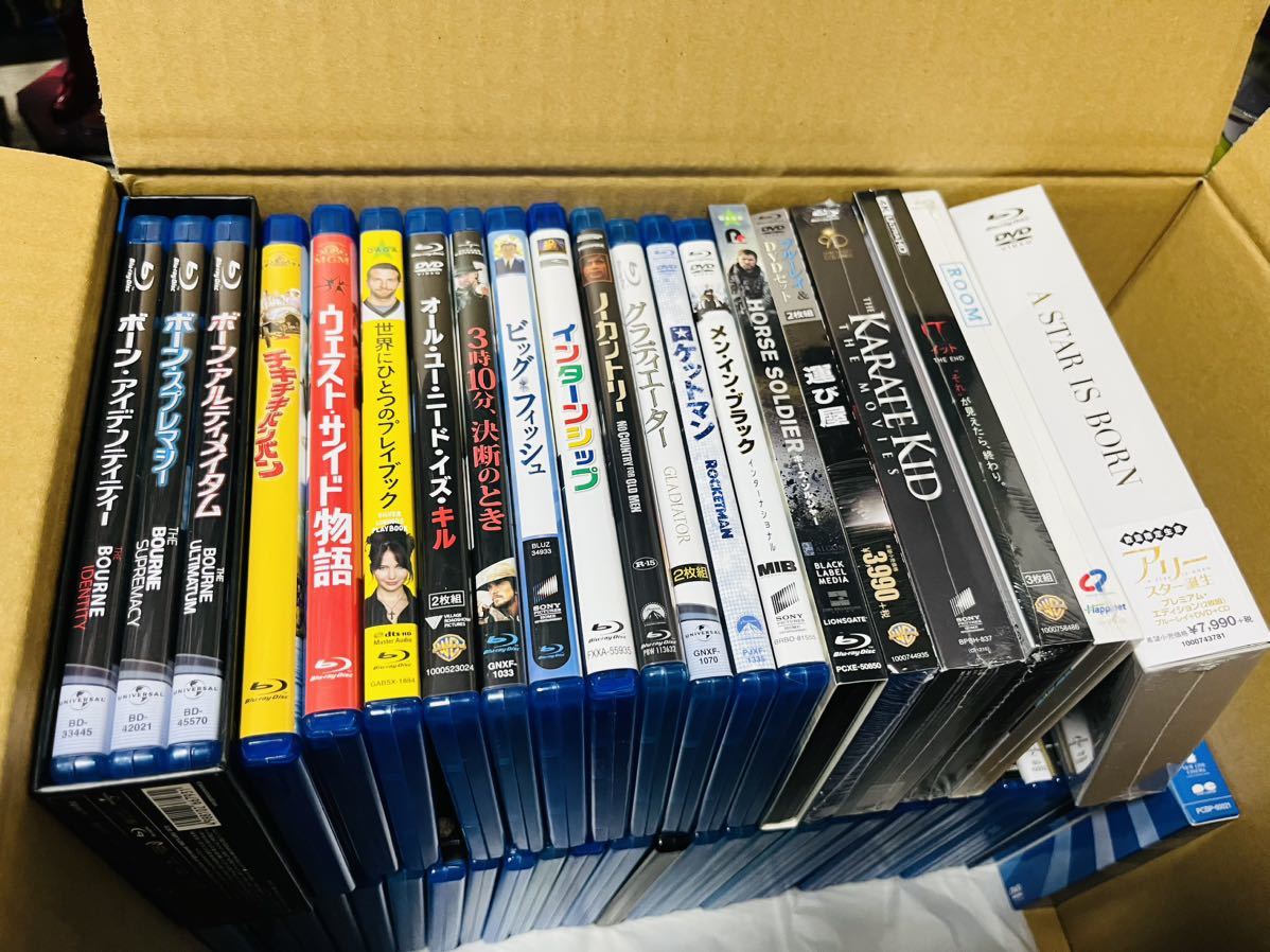 blue-ray &DVD まとめ売り 洋画、アニメ映画、邦画 DVD Blu-ray まとめ