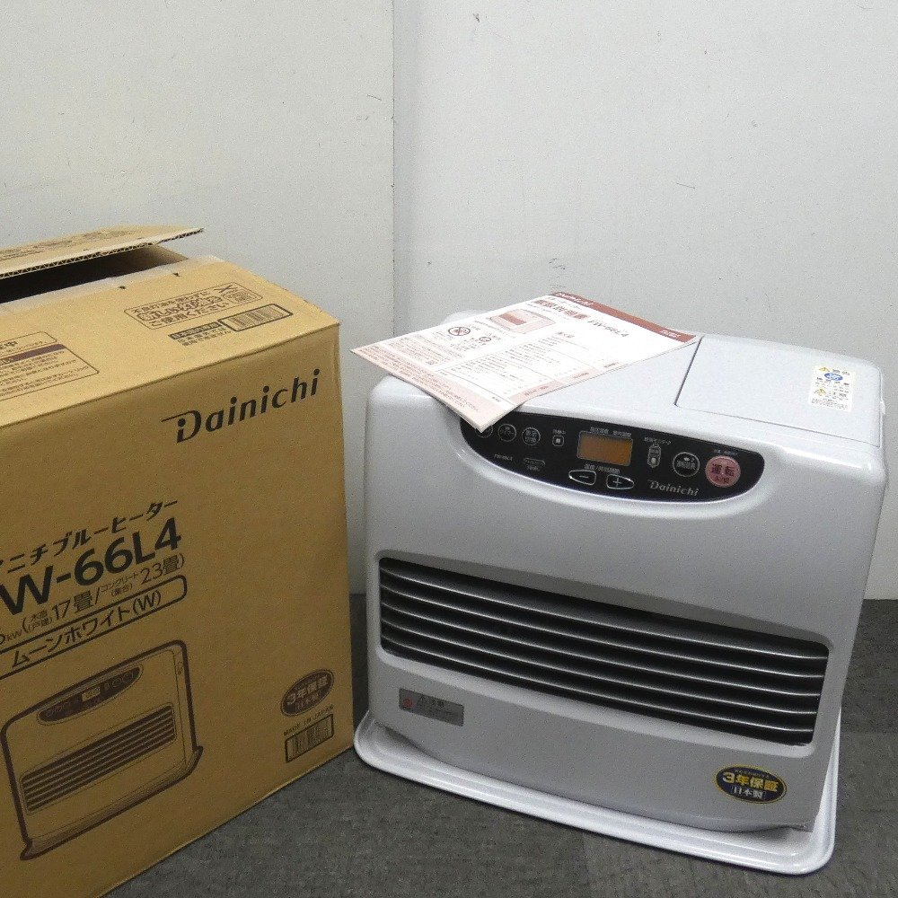 赤字超特価，大人気 Dz783631 ダイニチ 石油ファンヒーター ブルーヒーター タンク容量9.0L FW-66L4-W ムーンホワイト Dainichi 超(石油ファンヒーター)｜売買されたオークション情報、yahooの商品情報をアーカイブ公開 - 石油ファンヒーター