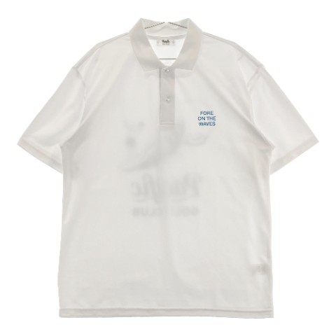 Pacific GOLF CLUB ゴルフシャツ ホワイト パシフィックゴルフクラブ