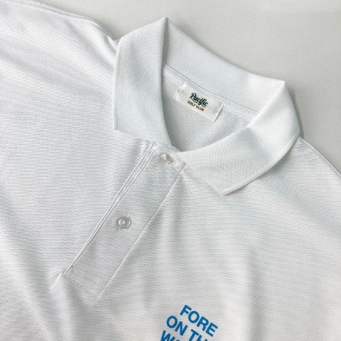 Pacific GOLF CLUB ポロシャツ メンズ ホワイト XL