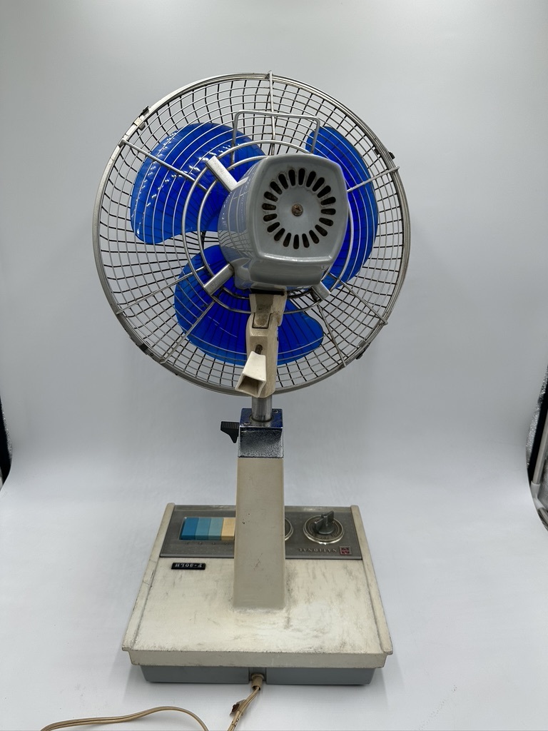 激レア昭和レトロ扇風機 ナショナル 30BD30cm 動作確認済み 激レア