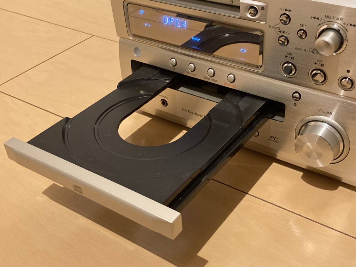 DENON CD/MDレシーバー【D-MA3】 DENON CD/MDレシーバー D-MA3 CD再生OK 美品 DENON D-MA3 CD⁄
