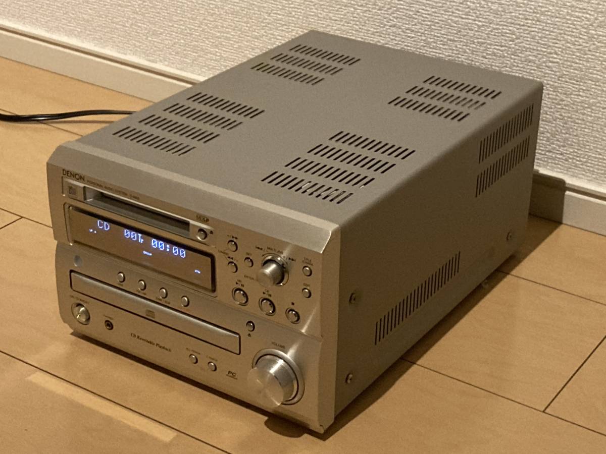 DENON CD/MDレシーバー D-MA3 CD再生OK 美品 DENON D-MA3 CD⁄
