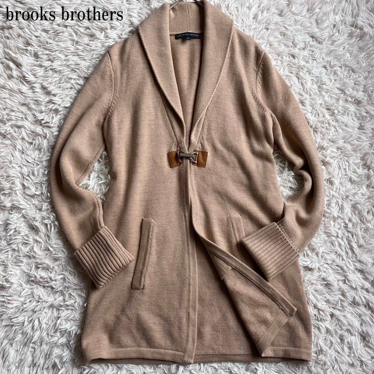 brooks brothers ブルックスブラザーズ　ニットカーディガン ブラウン 