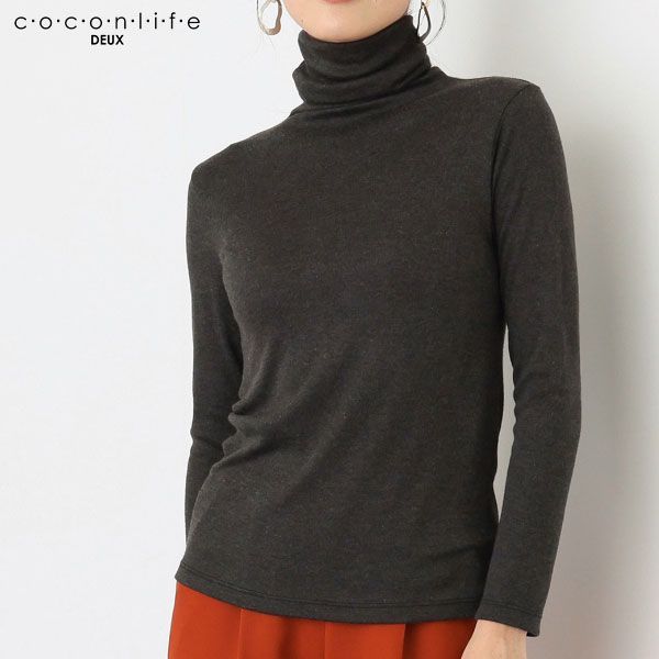 送料185円■uv287■▼ココンライフ ドゥ 子猫のタッチ ハイネックプルオーバー LL 6680円相当【シンオク】【クリックポスト発送】
