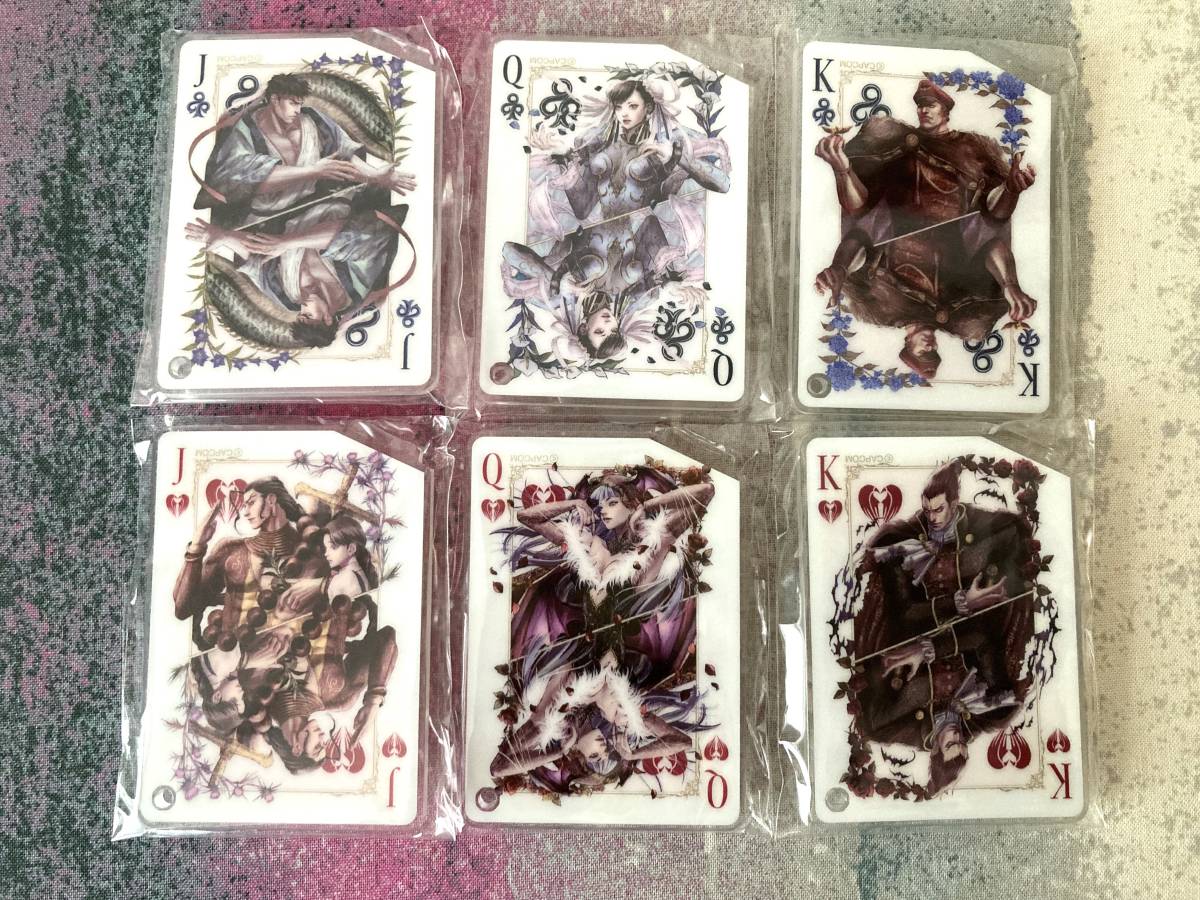 ☆FIGHTING COLLECTION × Playing Cards design 6セット アクリル