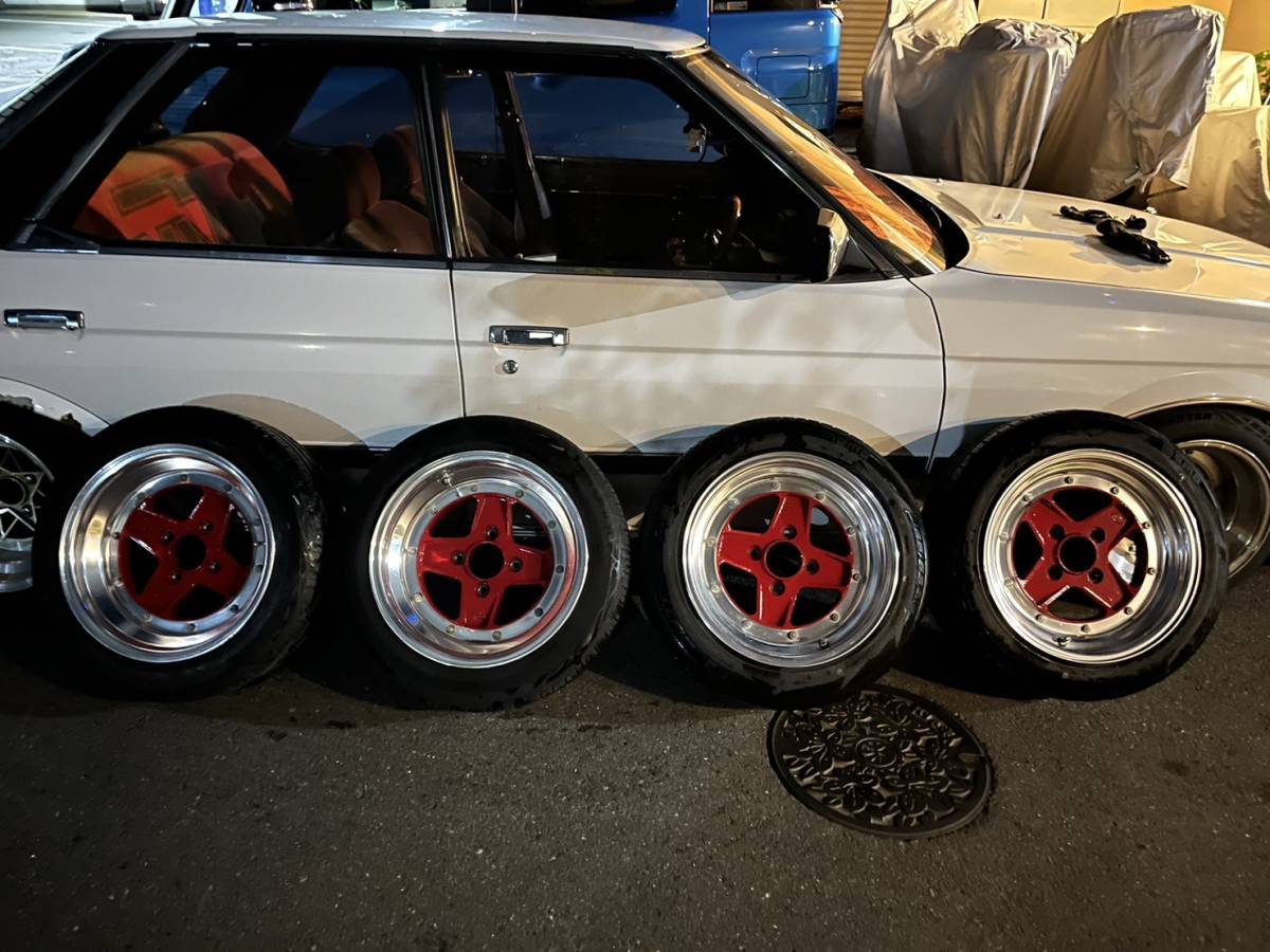 SSR スピードスター マークII 15インチ 7.5J −0 2本セット gx71 AE86 