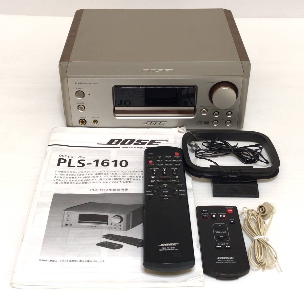 ☆BOSE PLS-1610☆CD/DVDレシーバーアンプ リモコン付き☆ 名機 