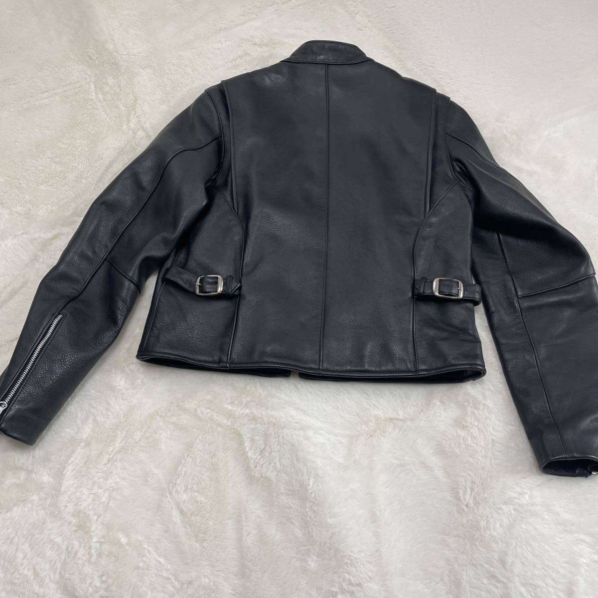 SINGLE LEATHER Schott ⁄ PADDED Bs RIDERS シングルライダース レザー 