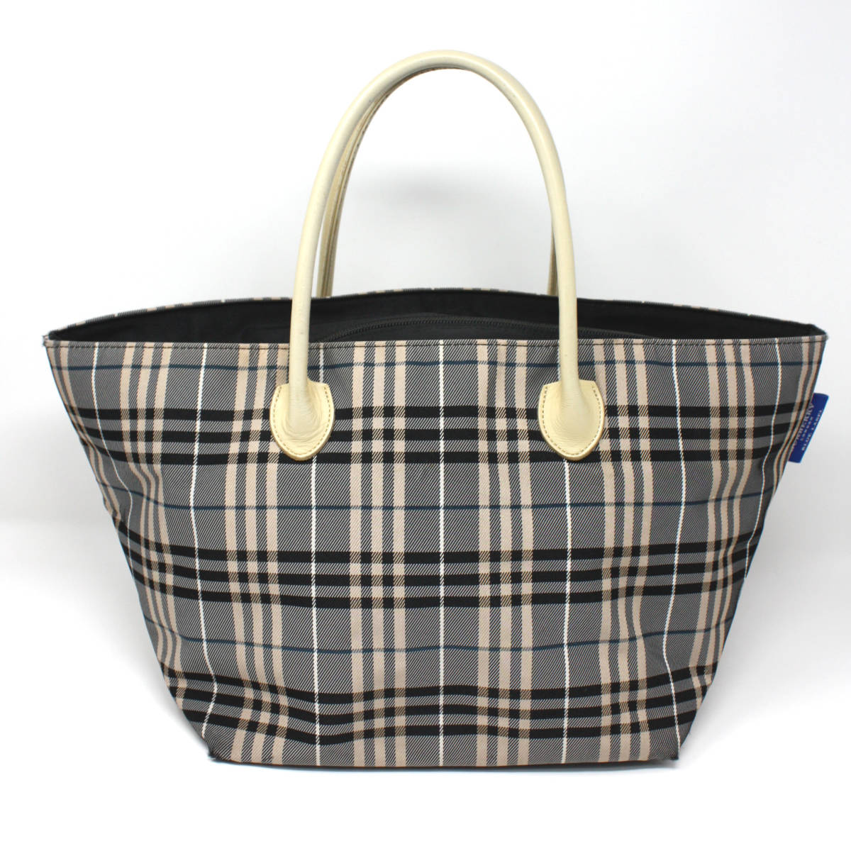 BURBERRY LONDON カシミヤ混 ミドル丈 ステッチコート バーバリー