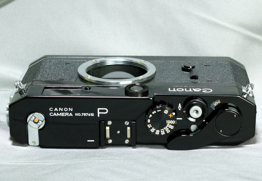 Canon P ブラックレンジファインダーカメラ整備済、後塗り Yahoo