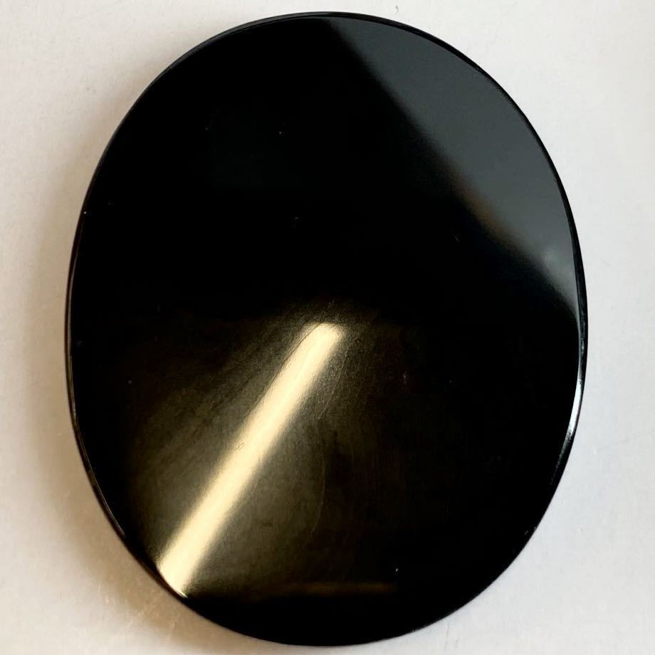 枠付き!!［ストーンカメオ18.9g］N 94.5ct 50.2×40.7mm 花 貴婦人