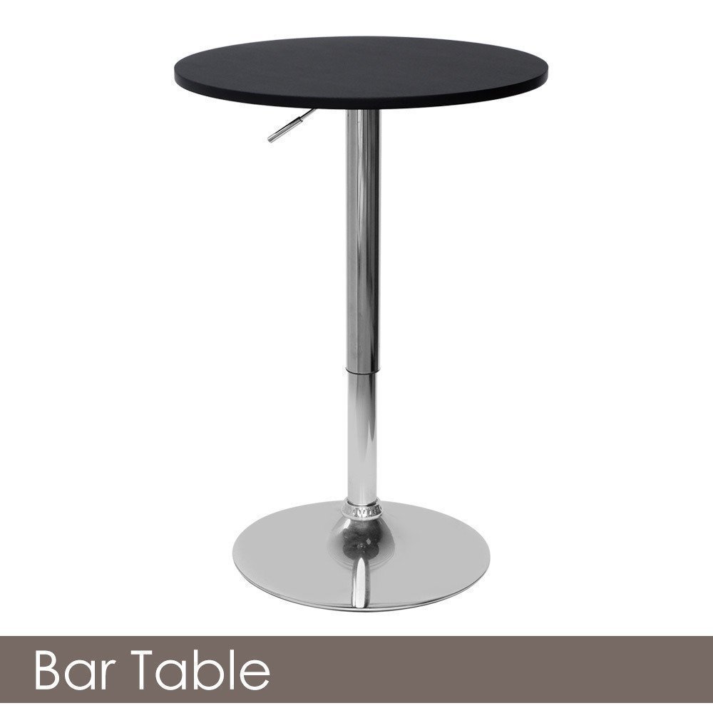 【新品】木製 丸型 カウンターテーブル BT-01A ブラック バーテーブル 直径60