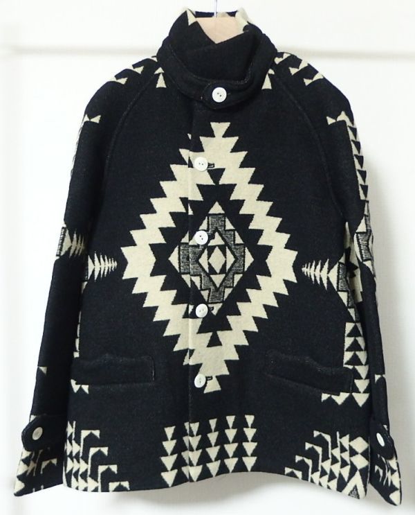 JELADO ANTIQUE GARMENTS ジェラード SALEM COAT セーラム コート / ブランケット ジャケット 38(M ...