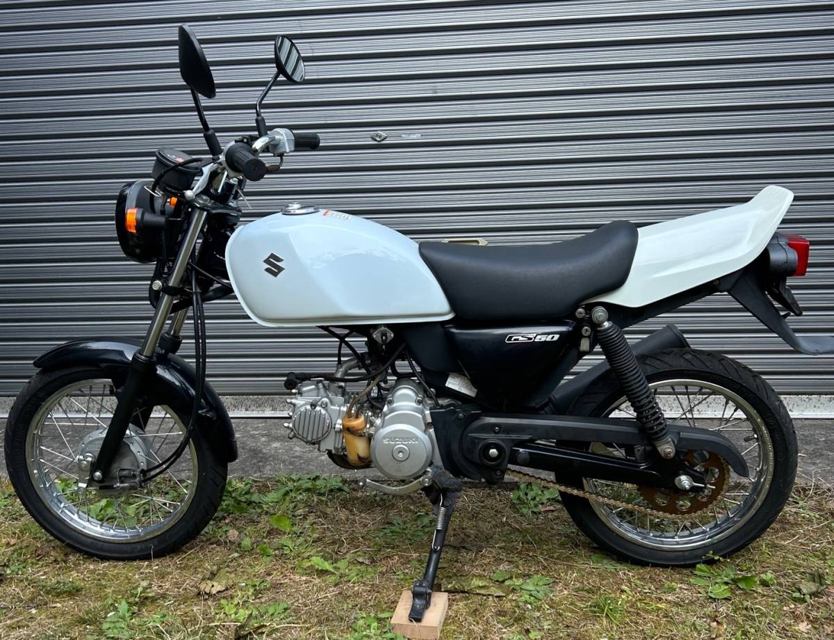 SUZUKI GS50 レース仕様を公道仕様に戻しました レース用CDI付 1.5 