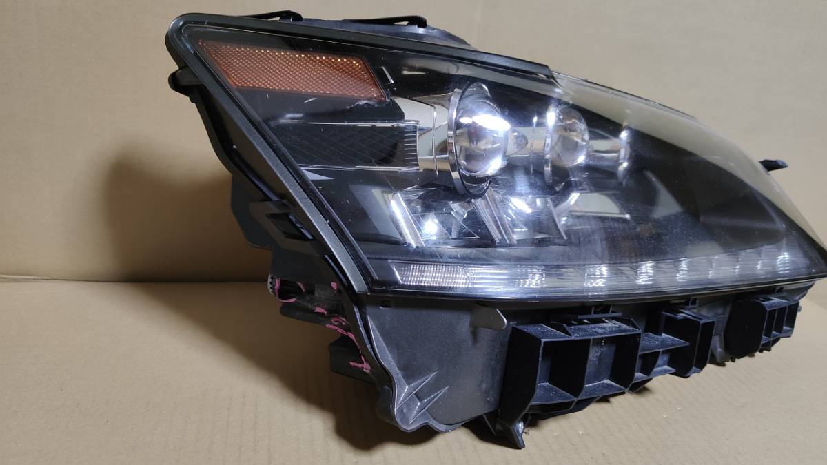 レクサス GS GRL10 GWL10 後期 純正 LED 3眼 右 ヘッドライト KOITO 30
