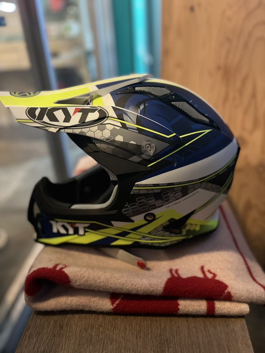 KYT Strike Eagle Web Matt Helmet モトクロス オフロード