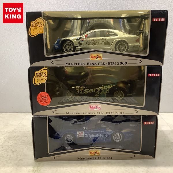新作，最新作 1円〜 マイスト 1/18 メルセデスベンツ CLK-DTM2001 CLK LM 他(乗用車)｜売買されたオークション情報、yahooの商品情報をアーカイブ公開 - オークファン 乗用車